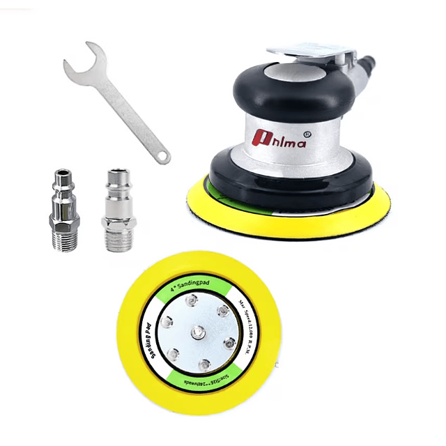 FACE1410 polidora de lixadeira de ar para máquina pneumático com bases de 4 e 12 polegadas