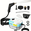 FACE  Limpador Vapor Pressurizado Alta Temperatura 1500W Limpeza A Vapor de Alta Pressão Portátil Carro Banheiro  Cozinha
