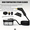 FACE  Limpador Vapor Pressurizado Alta Temperatura 1500W Limpeza A Vapor de Alta Pressão Portátil Carro Banheiro  Cozinha