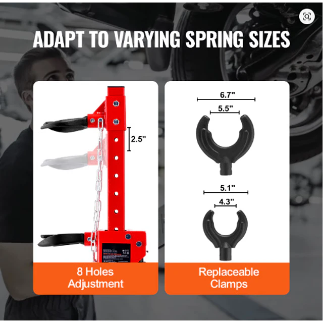 FACE1414 Compressão de molas carro profissional 4,5 toneladas /9920 LBS