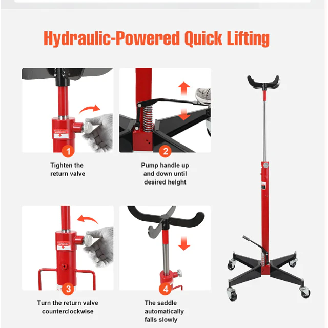 FACE1416 Macaco de transmição motor carro hidraulico capacidade 50kg
