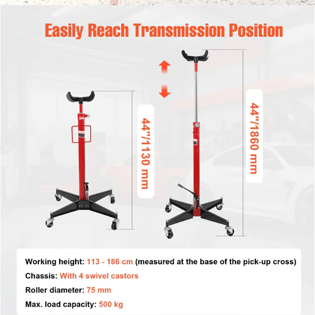 FACE1416 Macaco de transmição motor carro hidraulico capacidade 50kg