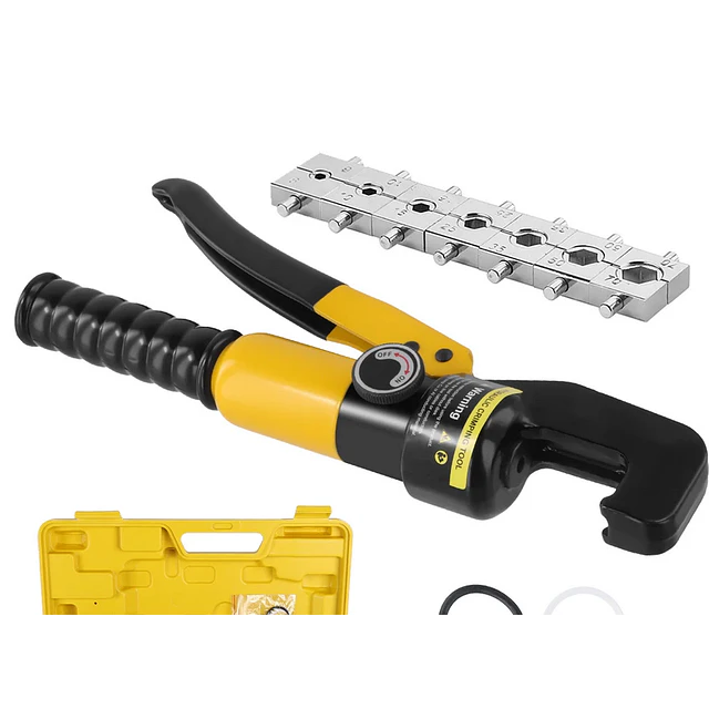 FACE1421 Crimpador hidraulico de terminais eletricos 10 T  4, 6, 10, 16, 25, 35, 50, 70 mm