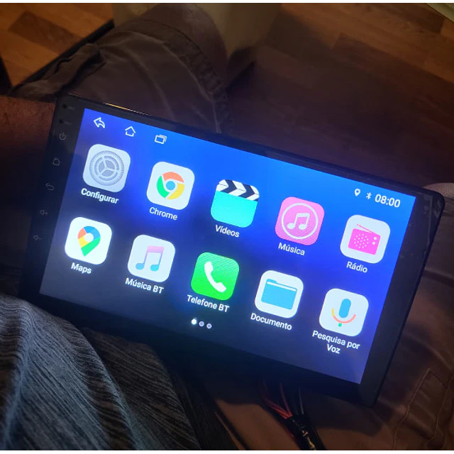 FACE884 Auto rádio 1din 9 polegadas Android 11 1/2 ram +32Gb rom Carplay & Android Auto HD GPS Wifi FM Mirror Link 