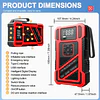 FACE1424 Arrancador 8000ah 2 in 1 booster e compressor ar  jumpstarter automoveis 