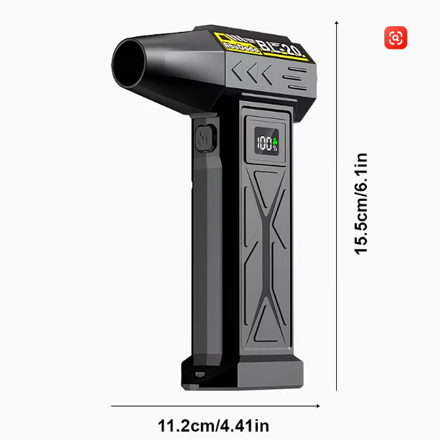 FACE1426 Mini soprador turbo 5 velocidades limpeza poeiras secador auto computador etc