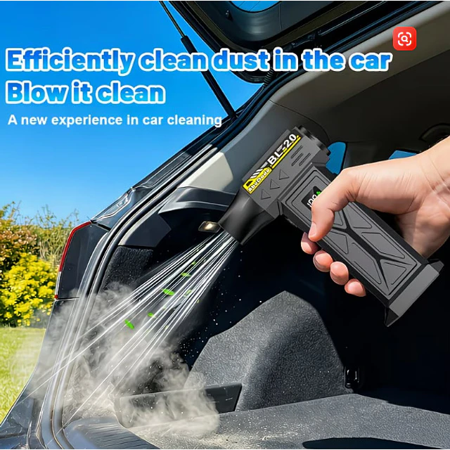 FACE1426 Mini soprador turbo 5 velocidades limpeza poeiras secador auto computador etc