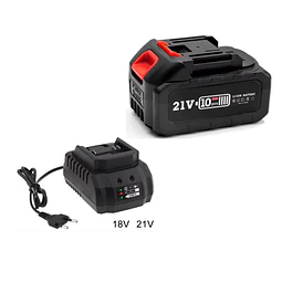 FACE206 Bateria + carregador 21 para diversas máquinas elétricas