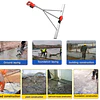 FACE1430 Ferramenta de vibração de régua elétrica para processamento de concreto, 6000 rpm, 150 cm, vibração de acabamento concretorégua,  nivelamento de superfície
