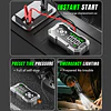 FACE1431 Booster 10 000 mAh Jumpstarter arrancador 9 em 1 com compressor de ar