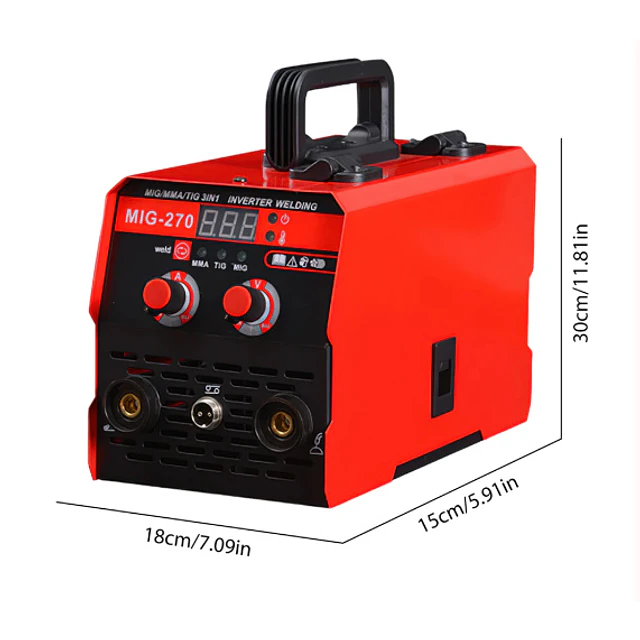 FACE1435 Máquina 3 em 1 soldar 270A MIG MMA TIG MIG-270 20-250A