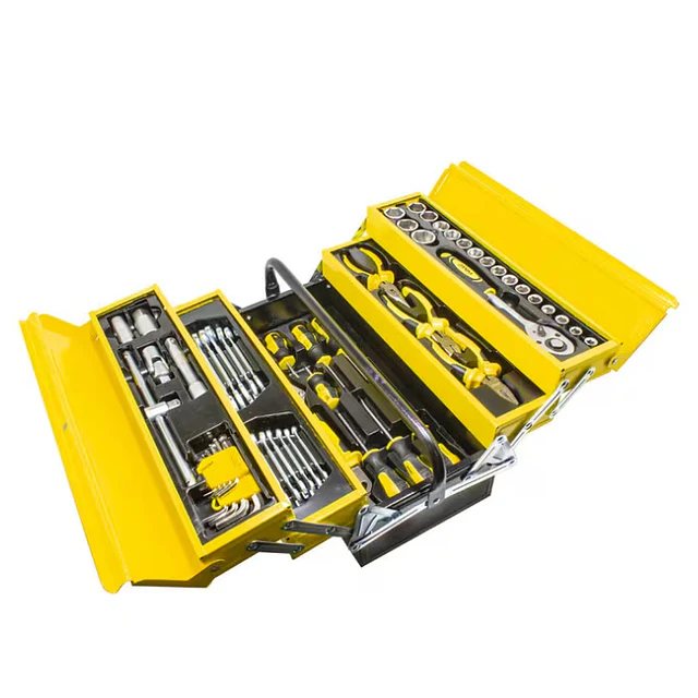 FACE1445 Caixa Ferramentas Chaves diversas  87 pcs Soquetes 