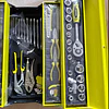 FACE1445 Caixa Ferramentas Chaves diversas  87 pcs Soquetes 