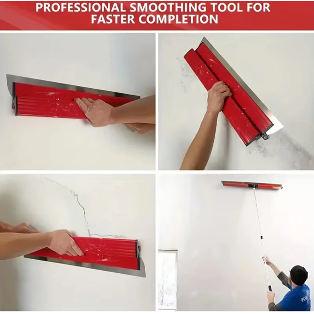 FACE1447 Kit 3 pcs Gesso Universal Raspadores Niveladores pladur