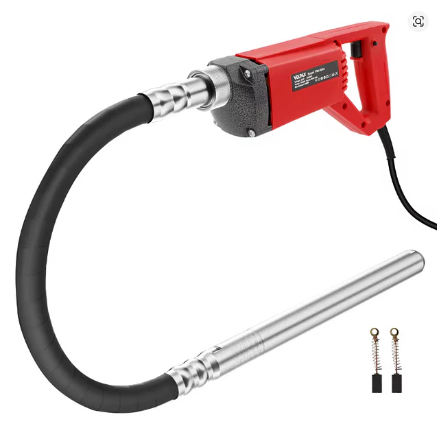 FACE1448 vibratória cimento 1800W mangueira 1,5M vibrador argamassa 4000RPM