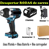 FACE719 Chave impacto sem escova 1800 NM  1/2  compativel makita 18v 