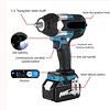 FACE719 Chave impacto sem escova 1800 NM  1/2  compativel makita 18v 