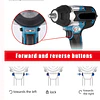 FACE719 Chave impacto sem escova 1800 NM  1/2  compativel makita 18v 