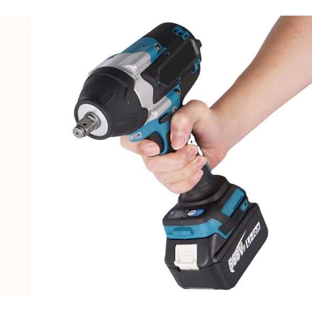 FACE719 Chave impacto sem escova 1800 NM  1/2  compativel makita 18v 