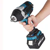 FACE719 Chave impacto sem escova 1800 NM  1/2  compativel makita 18v 