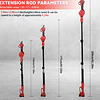FACE1454 PACK motosserra + tesoura poda com braço extensivel e duas baterias