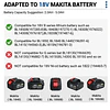 FACE1457 Super Pack 6 ferramentas elétricas com duas ou 4 bateria mais mala  