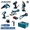 FACE1457 Super Pack 6 ferramentas elétricas com duas ou 4 bateria mais mala  