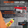 FACE1461  Guincho guindaste 1200kg 220v 1800w VEVOR 12m cabo