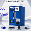 FACE1462  Bateria mota eletrica Lítio Kafety 60V 30Ah com carregador