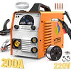 FACE1471 Soldar MIG 200A 5 em 1 mig mma lift com cabos e rolo fio