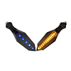 2 Piscas estilo de fluxo sequencial de dois lados 12led