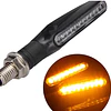 2 piscas universais motos led 12v flexiveis
