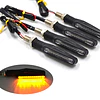2 piscas universais motos led 12v flexiveis