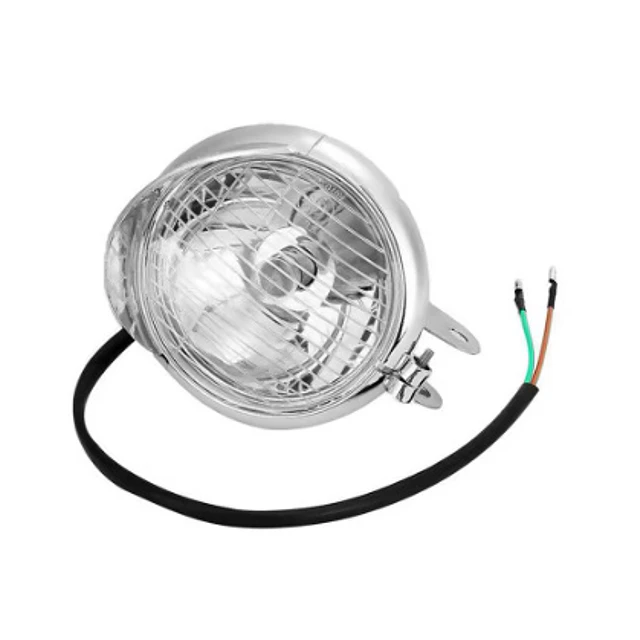 FACE1474 2PCS Farol 12V para motos shooper custom universais