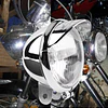 FACE1474 2PCS Farol 12V para motos shooper custom universais