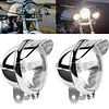 FACE1474 2PCS Farol 12V para motos shooper custom universais