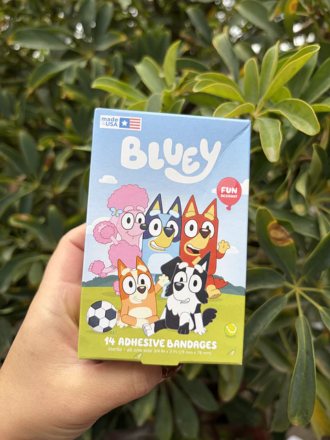 Parche Curitas Bluey