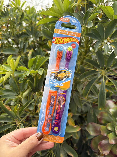 Pack Cepillo de dientes Hotwheels