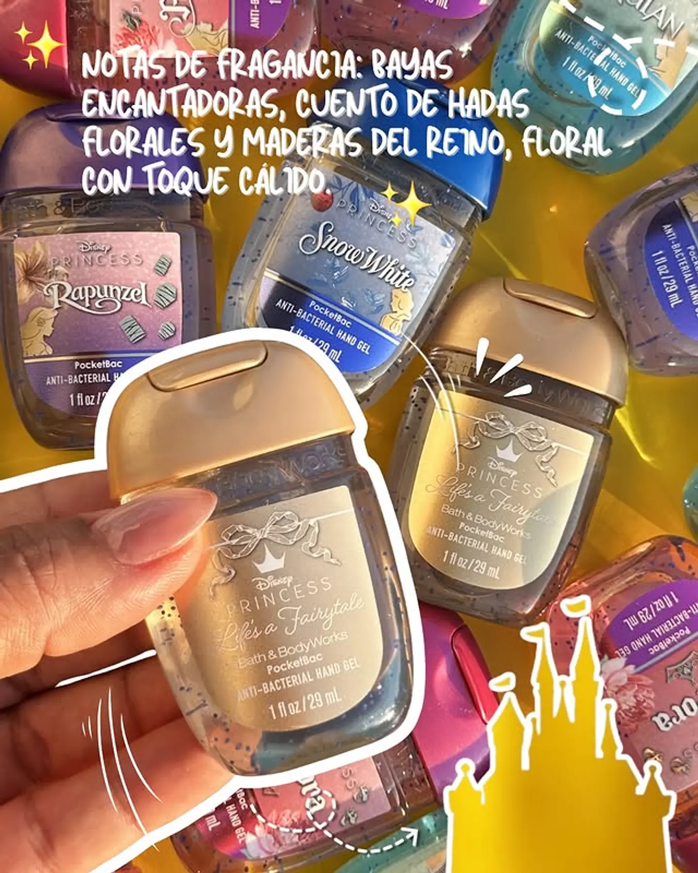 Alcohol Gel Princesas 2