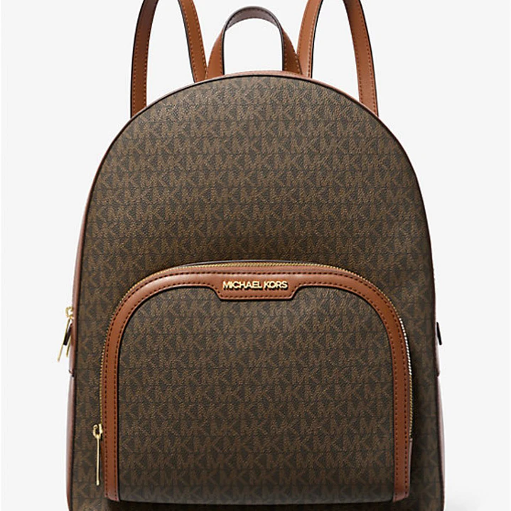 Mochila Grande Michael Kors CAFÉ  2