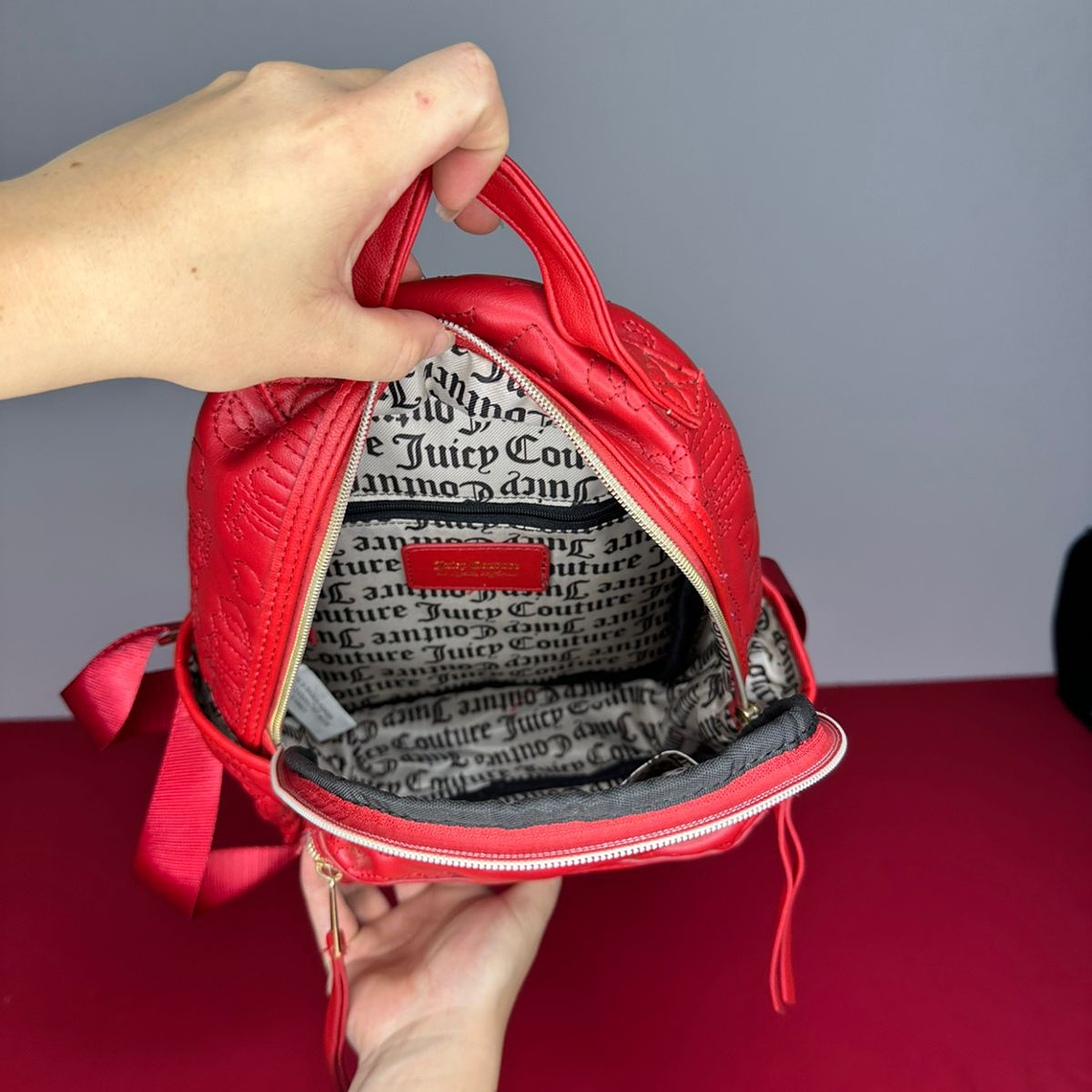 Mochila Roja JUICY COUTURE 2
