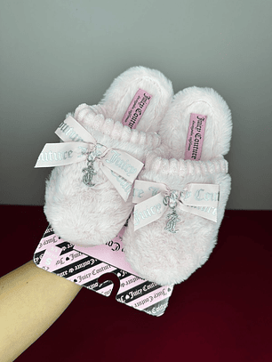 Pantuflas Rosa JUICY COUTURE