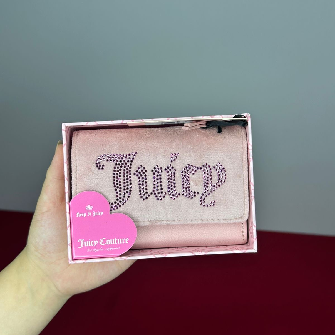Billetera ROSA JUICY COUTURE Cajita  1