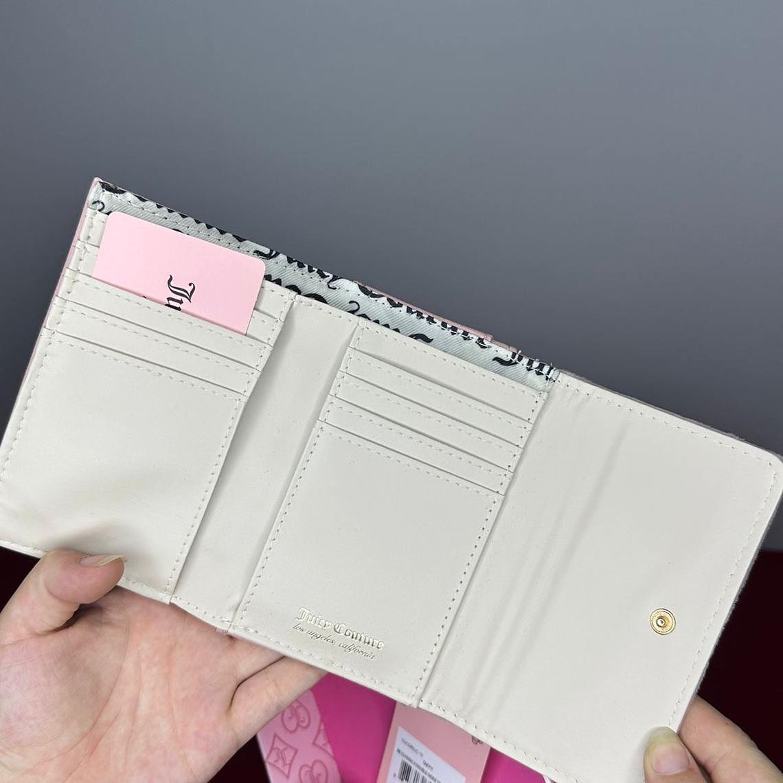 Billetera ROSA JUICY COUTURE Cajita  2