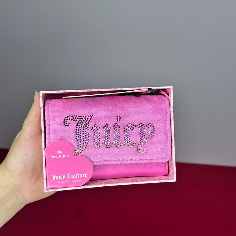 Billetera Fucsia JUICY COUTURE Cajita 1