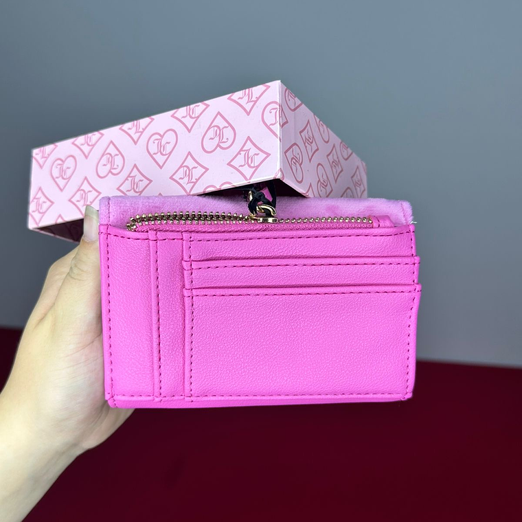 Billetera Fucsia JUICY COUTURE Cajita 3
