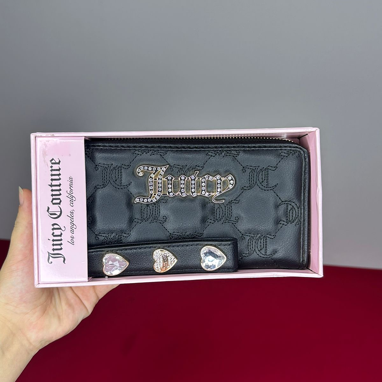 Billetera Negra Grande JUICY COUTURE  2