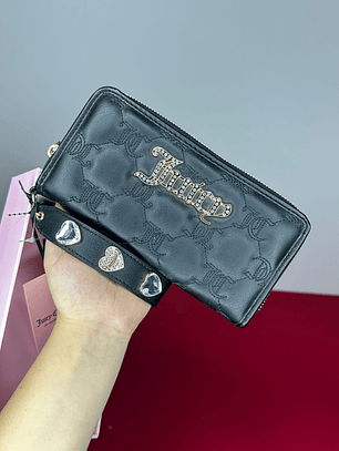 Billetera Negra Grande JUICY COUTURE 