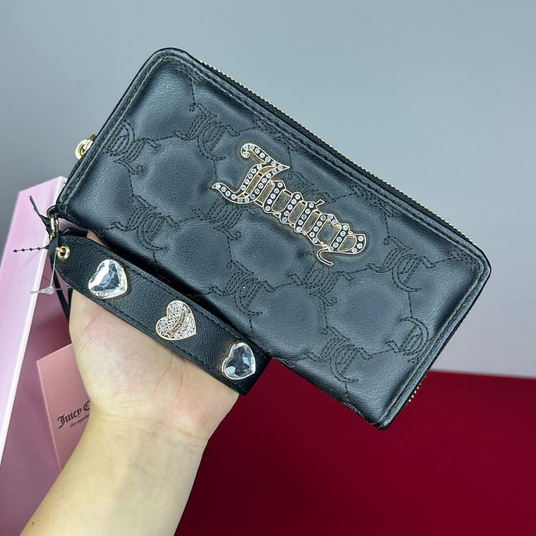 Billetera Negra Grande JUICY COUTURE  1