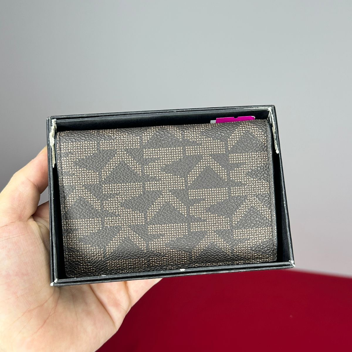 Tarjetero Café MICHAEL KORS HOMBRE  1